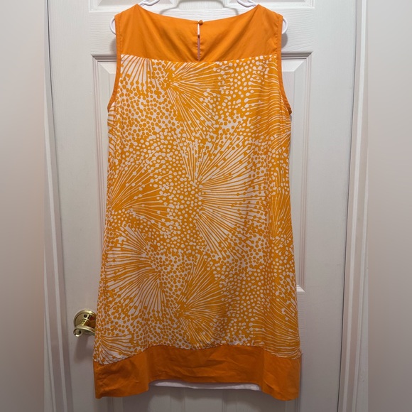 Don Caster Silk, Cotton, & Linen Shift Dress Size 12 - Picture 5 of 8